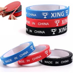 6 Pack Ping Pong Paddles Side Tape 10mm Wide Pre-Cut Foam Padded Table Tennis Rackets Edge Protector Guard Finish Sponge Adhesive Strips for Table Tennis Paddle Rubber Sheet Ping Pong Racket in Kuwait