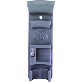 S I Schaller Industries F Circuit Anesthesia Wall Mount Rack – Holds 6 Circuits, Pre-Applied Tape, Durable Silver Plastic, Veterinary Clinic Circuit Storage Organizer in Kuwait