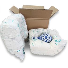 8 Pcs Expanding Packing Foam 13.5"x15.5", Protective Packaging Foam for Shipping Fragile Items, Protects Electronics, PC, Glassware, Pottery & Irregular Shapes in Kuwait