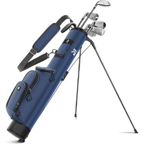 Lightweight Sunday Golf Stand Bag, Small Par 3 Carry Bag with Cooler Pocket, Holds Up to 6 Clubs for Men & Women in Saudi Arabia