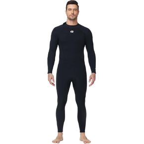 بدلة غوص كاملة من النيوبرين مقاس 3 مم للرجال، بدلة سباحة ممتازة للغوص والغطس وركوب الأمواج in Kuwait