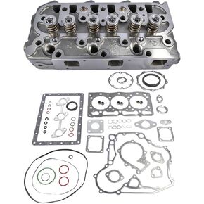 D1105 Complete Cylinder Head & Full Gasket Kit Replacement for Kubota RTV1100 RTV1100CW9 RTV1140CPX, Replacement for Kubota KX41-2(S) KX41H KX61-2(S) KX91-2 Mixizap in Kuwait