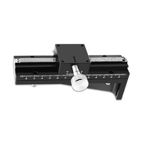 طاولة انزلاقية ذات أخدود خطي طويل الأشواط ذات محور Z LWZ40 L = 100-500 مم منصة تشذيب الإزاحة اليدوية (500 مم) in Kuwait