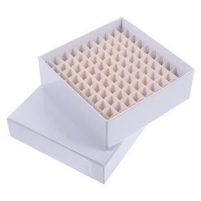 Cardboard Freezer Box 10Pcs Tube Box Laboratory Microcentrifuge Holder Cryobox Storage Rack Container Cryogenic for Paper Freezer for Centrifuge Freezer Laboratory in Saudi Arabia