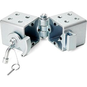 طقم لسان المقطورة القابل للطي، يوفر مساحة تخزين، تصنيف 5000 رطل، لسان مقطورة 3 × 3 بوصة، فولاذ عالي الكربون مقاوم للتآكل والصدأ، قفل مزدوج، سهل التركيب، ضمان لمدة 5 سنوات in Kuwait