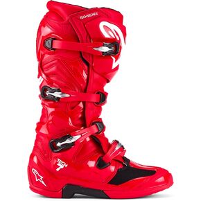 Alpinestars-Tech 7 Boots Bright Red 9 (2012025-3010-9) in Kuwait