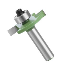 قطعة واحدة من قاطعة الطحن ذات الفتحة T من النوع T للأعمال الخشبية، لقمة التوجيه ذات عرقوب 8 مم مع محمل (8 × 32 × 7.94 مم) in Kuwait