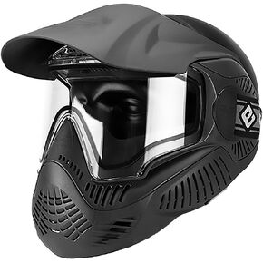 Evike Airsoft Annex MI-7 ANSI Rated Full Face Face Pro with Thermal Lens by Valken (Color: Black) - (PID: 48439) in Kuwait