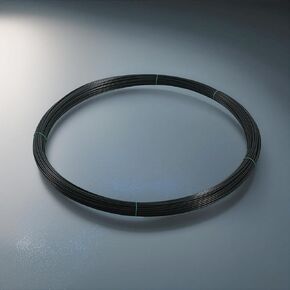 Fencer Wire Black 328 Ft. 9 Gauge Tension Wire, Heavy Duty High Strength Multi-Purpose Rust-Resistant Bendable Steel Wire for Fencing, Gardening, Pet Enclosures, Landscaping, Crafts & DIY Projects in Kuwait