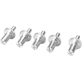 Hammer Rivets 7/9/11mm Hammer Drive Expansion Rivets Knock Type Aluminum Alloy Stainless Steel Rod Screw Nails Rivet Fastener Hardware Tools(30pcs M5,9mm) in Saudi Arabia