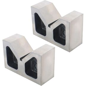 1 Pair of 4" x 1-5/8" x 2-5/8" 90 Degree Cast V-Blocks V-Block Ground in Kuwait