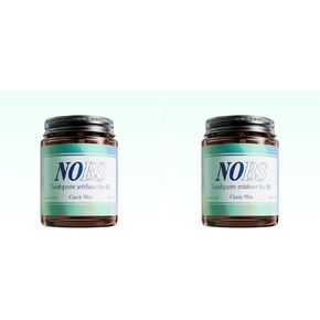 NOBS (No Bad Stuff) Toothpaste Tablets - Nano Hydroxyapatite, Fluoride & Plastic Free, Eco & Travel Friendly - Remineralize with NHA (3 Month) in Kuwait