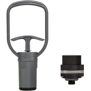 مقبض مضخة التفريغ VPS-100، نظام فحص التسرب قبل الغوص متوافق مع غلاف الكاميرا تحت الماء لضفادع البحر، تصميم رمادي مريح مع منبه للفراغ (YHVPS-100) in Kuwait