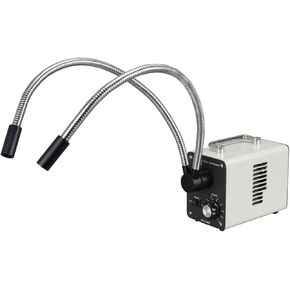 OMAX 50W LED Dual Fiber Optic Gooseneck Microscope Illuminator in Saudi Arabia