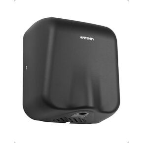 IronStorm Electric Hand Dryers for Bathrooms Commercial HEPA Filter High-Speed Matte Black Stainless Steel Cover AC 100–130 V~ in Kuwait