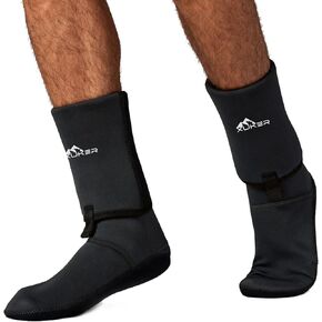 XUKER 3.5mm Neoprene Guard Wading Socks - Unisex Fast-Draining Wet Wading Socks for Fishing & River Activities in Kuwait
