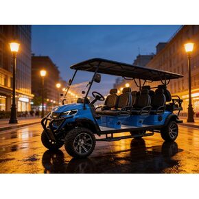 GO UP Electric 8-Seater Golf Cart in Saudi Arabia
