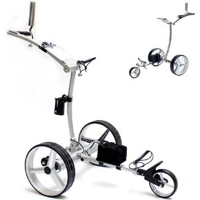 Foldable Electric Golf Trolley - Lightweight 3-Wheel Design, 12km/h Speed, 30° Climbing, Easy to Open with Go/Stop Memory Function & 9 Settings in Saudi Arabia