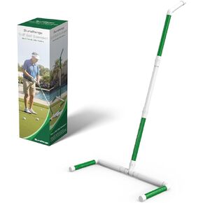 مكنسة كرة جولف محمولة - تصميم قائم بذاته لا ينحني، مجمع كرات PVC معياري، بديل علوي للمنتقي للجولف وكرة البيسبول وكرة الريشة in Kuwait