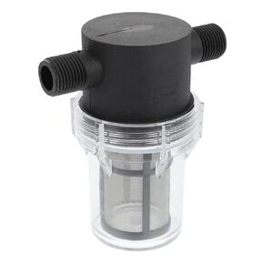PRETYZOOM Water Pump Strainer Filter 1/4 Inch Male Thread Inline Mesh Water Pre-Filter with Wrench for Home Pipe Filtration and Debris Protection in Kuwait