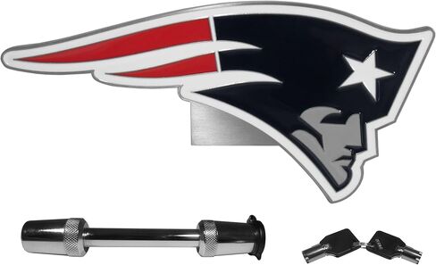 Siskiyou NFL New England Patriots Trailer Hitch with Hitch Lock Class II, Team Colors in Saudi Arabia
