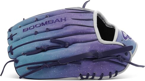 قفاز Boombah Softball Fielding B17 T Web - طباعة أورورا - مقاسات متعددة in Saudi Arabia
