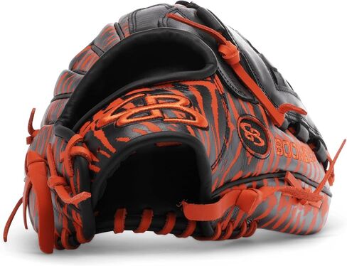 Boombah Softball Fielding Glove B7 B Web - Tiger Stripes Print - Multiple Sizes in Saudi Arabia