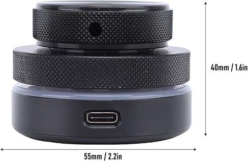مقبض التحكم في مستوى الصوت USB VBESTLIFE، 2.4G BT USB C سلكي للتحكم في مستوى الصوت مع ضوء RGB، وحدة تحكم الوسائط المتعددة لأجهزة Android والكمبيوتر الشخصي والهاتف in Saudi Arabia
