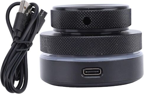 مقبض التحكم في مستوى الصوت USB VBESTLIFE، 2.4G BT USB C سلكي للتحكم في مستوى الصوت مع ضوء RGB، وحدة تحكم الوسائط المتعددة لأجهزة Android والكمبيوتر الشخصي والهاتف in Saudi Arabia