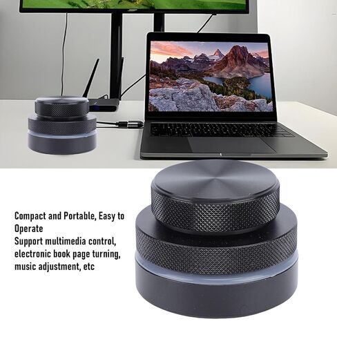Custom Knob 3 Control Modes BT 2.4G USB C RGB Light Programmable Multimedia Controller for Window macOS iOS HarmonyOS in Saudi Arabia