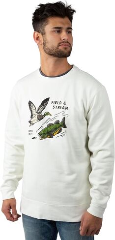 سويت شيرت رجالي من Field & Stream بتصميم Backstrap Crew in Saudi Arabia