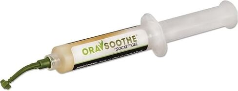 Sockit Hydrogel Oral Wound Dressing – 10g Single Applicator Syringe – Drug-Free, Natural Hydrogel for Oral Care & Comfort – Includes Instructions in Kuwait