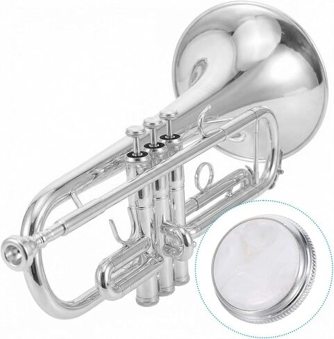 3Pcs Trumpet Valve Caps, Trumpet Valve Finger Buttons Compatible with Most Trumpets Durable Replacement for Valve Stem Buttons in Kuwait