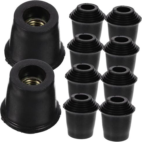 VICASKY 10pcs Non-slip Bass Drum Sleeves Rubber Drum Cushion for Enhanced Stability and Protection Replacement for Accessories in Saudi Arabia