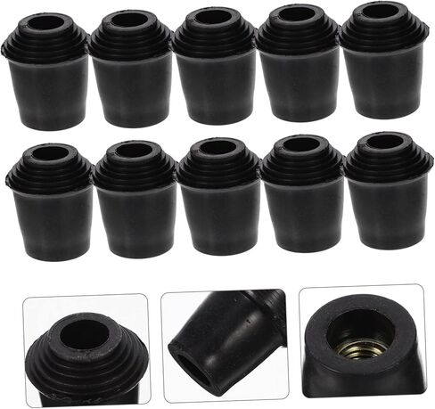 VICASKY 10pcs Non-slip Bass Drum Sleeves Rubber Drum Cushion for Enhanced Stability and Protection Replacement for Accessories in Saudi Arabia