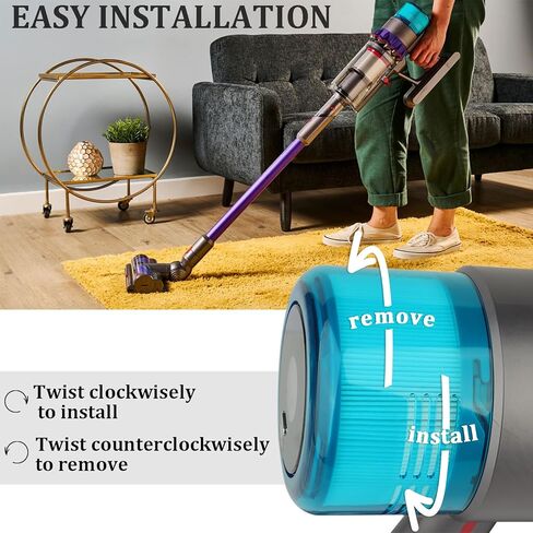 استبدال الفلتر لـ Dyson V15 V11، 3 عبوات من المرشحات المتوافقة مع Dyson V15، V15s Detect/Submarine، V11 Torque Drive/Origin/Animal/Extra/Complete قطع غيار مرشحات الفراغ اللاسلكية in Kuwait