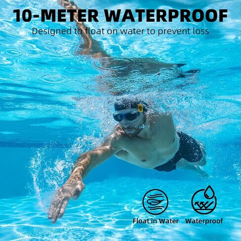 Waterproof Audible Swim Metronome, Stroke Timer with Three Training Modes, Adjustable Swimming Tempo, Multi-Functional Tempo Suitable for Swimming and Other Sports in Saudi Arabia