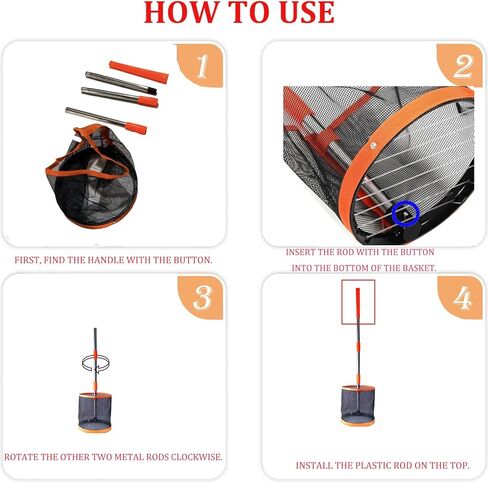 WIGERLON Table Tennis Ball Picker, Ping Pong Ball Picker，Ping Pong Ball Picker Upper for Training,Table Tennis Training and Coaching in Kuwait