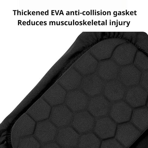 Pack Knee Compression Sleeves,EVA Honeycomb Light Compression Leg Sleeves,Breathable and Non-SlipKnee Pads for Volleyball Gym Running Workout Sports,Hex Knee PadsSleeves for Men and Women in Saudi Arabia