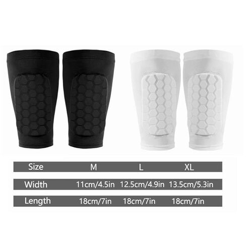 Pack Knee Compression Sleeves,EVA Honeycomb Light Compression Leg Sleeves,Breathable and Non-SlipKnee Pads for Volleyball Gym Running Workout Sports,Hex Knee PadsSleeves for Men and Women in Saudi Arabia