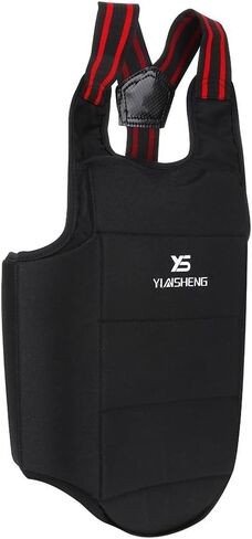 Alomejor Chest Protector,Lightweight High-Impact Protection,Sparring Equipment,Double-Sided Design for Martial Artists Taekwondo MMA Kickboxing Competition Training in Saudi Arabia