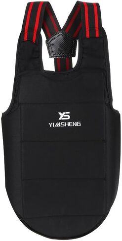 Alomejor Chest Protector,Lightweight High-Impact Protection,Sparring Equipment,Double-Sided Design for Martial Artists Taekwondo MMA Kickboxing Competition Training in Saudi Arabia
