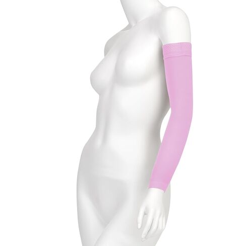 Juzo Soft 2001CG DreamSleeve 20-30mmHg مع شريط علوي من السيليكون الموديل: 2001MXCG - MAX، الحجم: IV - كبير، الطول: R-Regular، اللون: وردي 43 in Kuwait