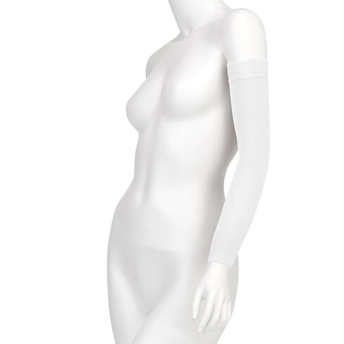 Juzo Soft 2001CG DreamSleeve 20-30mmHg مع شريط علوي من السيليكون الموديل: 2001MXCG - MAX، الحجم: IV - كبير، الطول: R-Regular، اللون: وردي 43 in Kuwait