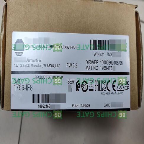 وحدة الإدخال التناظرية 1769-IF8 مختومة من المصنع الجديد 1769IF8 in Kuwait