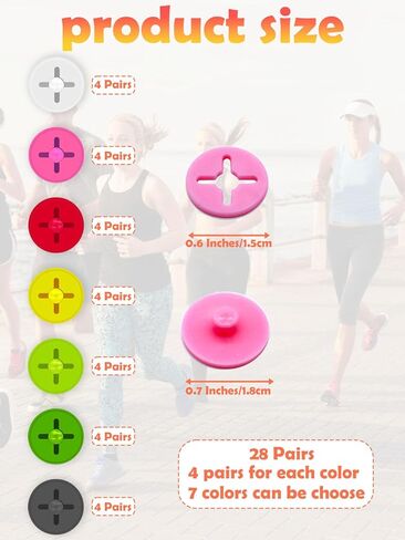 Running Bib Clips,28 Pcs Bib Boards for Runners Number Plate Board Bib Clips,Race Bib Clips/Bib Pins/Bib Fasteners for Runners Marathon,Track and Field Event(7 Colors) in Saudi Arabia