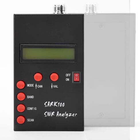 SARK100 Antenna Analyzer SWR Meter, Portable High Accurate SWR Measurement 1.0-9.99 Range, User-Friendly for Ham Radio Enthusiasts Field Technicians Outdoor Operation in Saudi Arabia