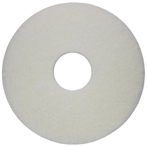12" Cleaning Orbiter Pads - Commercial Floor Buffer Pads for Hardwood Floor Maintenance, Scrubbing, Polishing & Stripping - Compatible with Orbiter Machines (Black) in Saudi Arabia