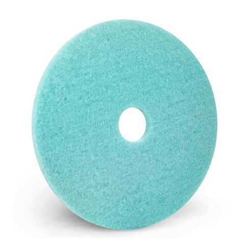 Americo Luster Lite Ultra High Speed Burnishing Floor Pad, Polish to High Gloss Finish, 14" Diameter, 5 Pads/Case, Made in USA in Kuwait