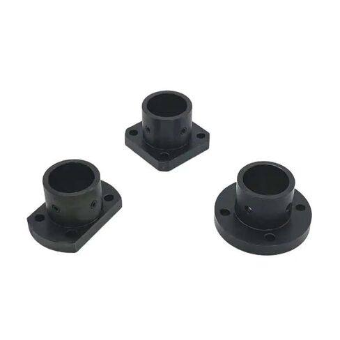 1PC Guide Shaft seat Optical Shaft Bracket Round seat Flat Flange Installation Steel 6 8 10 12 15 16 20 25 30 35 40 50(25mm,Oval) in Saudi Arabia